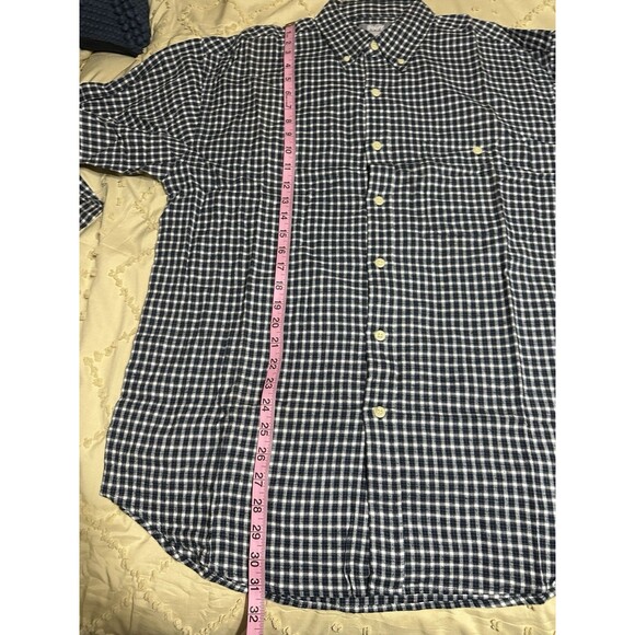 NWT Durable Brand Utility Super Duty LS Shirt Men's Size M Navy & White - Picture 6 of 6